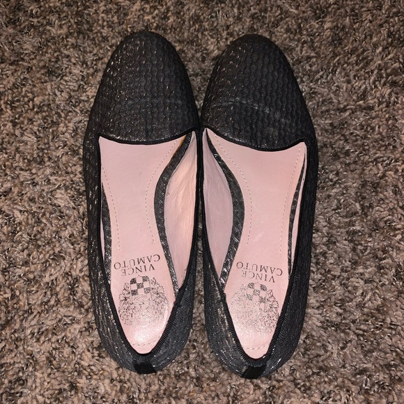 Vince Camuto Edmonton Silver Metallic Loafer Sz 8 - Picture 6 of 7